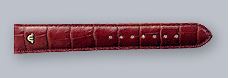Ремень Maurice Lacroix 800-000033, из кожи телёнка, коньячный цвет, размер 13/12 мм