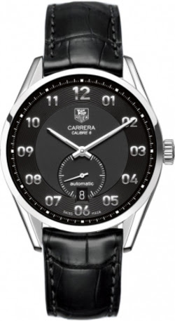 Ремень Tag Heuer FY6180, из кожи аллигатора, черный