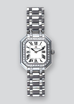 Браслет Maurice Lacroix 449-000021, из стали, размер 13 мм, без концевых звеньев