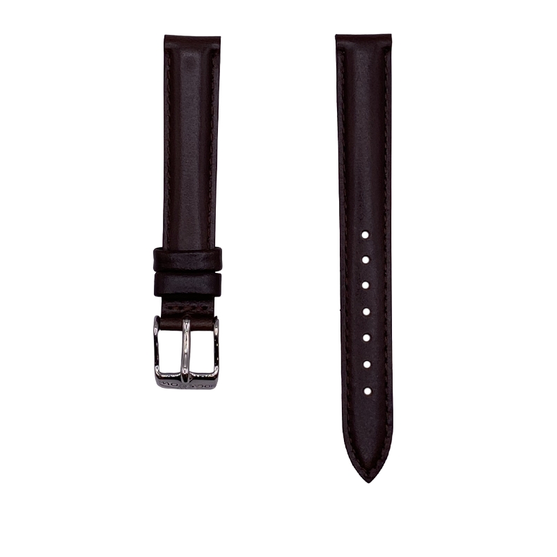 Ремень Daniel Wellington DW00200070, из кожи телёнка, коричневый, размер 13 мм