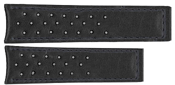 Ремень Tag Heuer FC6205, из кожи телёнка, черный