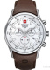 Ремень Swiss Military Hanowa STL 06-4156.04.001.05, из кожи телёнка, темно-коричневый