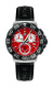 Ремень Tag Heuer BT0714, из каучука, черный, размер 20 мм