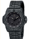 Оригинальный браслет Luminox из полимерных материалов, чёрный, технология CARBONOX, размер 24 мм