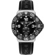Ремень Tag Heuer BT0717, из каучука, черный, размер 22 мм