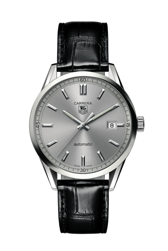 Ремень Tag Heuer FC6180, из кожи, черный