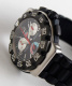 Ремень Tag Heuer BT0714, из каучука, черный, размер 20 мм