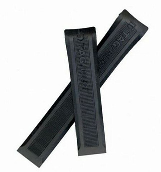 Ремень Tag Heuer FT6028, из каучука, черный